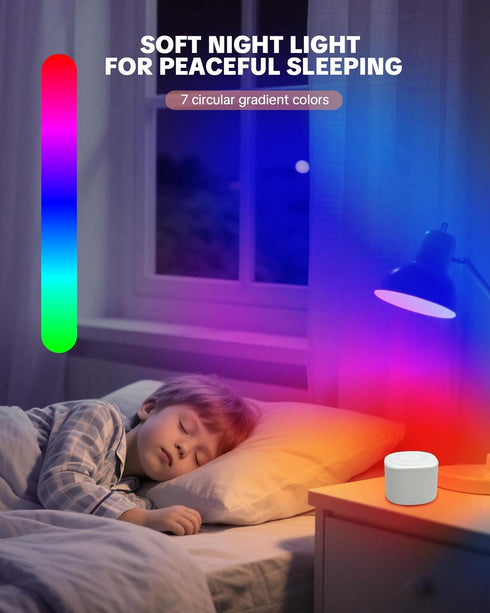 YONSEN 20 3 Travel White Noise Sound Machine Sounds, Portable Sound Machine for Adults Sleep, Mini Sleep Aid