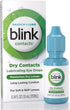 Blink Contacts Lubricating Eye Drops, 0.34 fl oz (10 mL), Pack of 3 for Eye Comfort