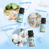 SALKING Clean Fragrance Oils, Premium Essential Oil for Diffuser, Scented Oil Gift Set for Soap Candle Making