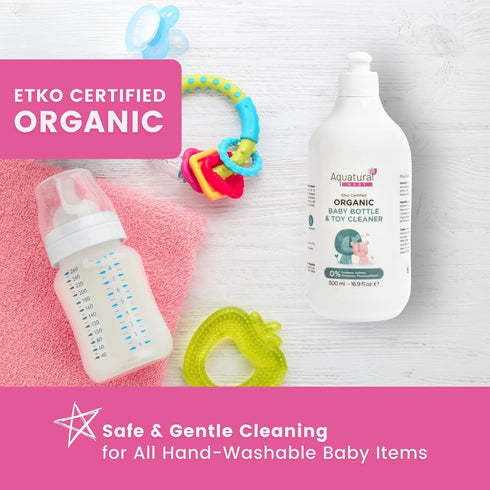 Wash%99 16.9 Oz Baby Bottle Soap & Dish Soap, Toy Cleaner, Fragrance Free, Hand Natural Content, Quink Rinse