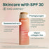 ATTITUDE Oceanly Tinted Shimmer Face Cream Stick with SPF 30, EWG Verified, Broad Spectrum Protection