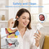 ScopeAround 1.45" 3.9mm 6 Otoscope with Light, IPS Display Digital Otoscope, Ear Camera with Ear Wax Removal Tools, Ear