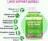 Milk Thistle Gummies for Adults & Kids - 1000mg Organic Extract Supplement for Liver Support, 60ct Apple Flavor