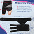 beister Hip & Thigh Brace Support - Adjustable Compression Sleeve for Sciatica Pain Relief, 5 Elastic Strips