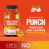 Collagen Gummies with Zinc, Vitamin C, Biotin, Collagen Peptides Supplement for Hair, Nail, Skin, Bone & Joint Health