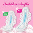 WHISPER 45 31.7 cm Ultra Skinlove Sanitary Pads for Women | Thin XL+ Pads | Cottony Soft Top Sheet | Irritation Free |