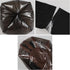 5 Gallon Trash Bags, 150 Counts, Black Wastebasket Bin Liners, Garbage Bags