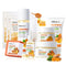 Turmeric Soap Skincare Set with Honey Face Sheets Mask, Travel Size Turmeric Face Wash, Moisturizing Gift Set for Women