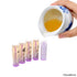 Lip Balm Container Tubes, 50-Pack, DIY, Purple, 3/16 Oz (5.5 ml), Includes 50 Writable & 50 Printed Stickers