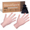 Thickened UV Protection Gloves for Nails, UPF50+ Fingerless Gel Manicures (One Size Fits Most/Pink)