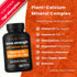 Calcium Supplement for Bone Strength, Plant Calcium Citrate + Vitamin D3, K2, Magnesium, Zinc, Potassium, Boron &