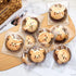 SUREHOME 200 Pcs Cookie Bags, 5X6 In Clear Cellophane Self Adhesive Bags for Treat Gift Giving, Resealable