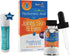 Hyalogic Liquid Synthovial Seven - Oral Hyaluronic Acid Supplement 1oz with Bonus Lip Balm for Skin & Lip Hydration