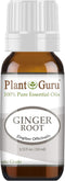 Fresh Ginger (Root) Essential Oil 10 ml 100% Pure Undiluted Therapeutic Grade for Skin, Body and Hair Growth. Perfect for DYI Soap Making and Aromatherapy Diffuser.