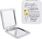 to My Daughter Sunflower Gifts from Mom, Inspirational Makeup Mirror for Christmas, Birthday, Graduation