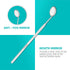 Dental Tools by HOKIN - 5 Pcs Plaque Remover Teeth Cleaning Tool Kit for Men Women Kids