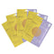 The Crème Shop Sheet Mask, Korean Lavender & Honey 2-in-1 Facial Mask Sheets with Hyaluronic Acid, 5 Pack