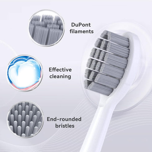 P200 3 Pack JTF Sonic Electric Toothbrush Extra Soft & Gentle Brush Heads