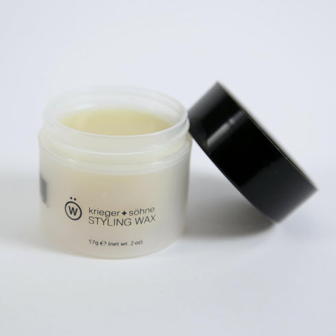 Premium Styling Wax for Men - K+S Salon Quality Hair Care for Short Hair, Non-Greasy Strong Hold
