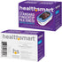 HealthSmart Pulse Oximeter for Fingertip, Displays Blood Oxygen Saturation, Pulse Rate with LED Display, Batteries