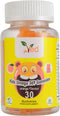 Ved Kids Gummies – Vegan, 30 Chewable Kids Vitamins Gummies, 15 Days Supply, (30 Count, Orange)
