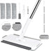 Microfiber Mops for Floor Cleaning, 3 Reusable Chenille Pads, Multifunctional Flat Mop for Hardwood and Laminate