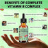 JUIWEFKK 15-in-1 B12 B6 B1 Vitamin B Complex Liquid Drops for Women Men & Kids, VIT B Complex with Vitamin C Niacin