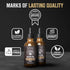 Viking Revolution Beard Oil for Men, All Natural Spiced Vanilla Scent with Argan & Jojoba Oil, 2 Pack