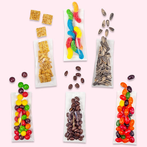 200 Pcs 2x3 Crystal Clear Resealable Cello Bags, 2"x3" - 200 Count for Treats, Bakery, Candle, Soap
