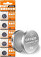 Cotchear 5pcs/Pack CR1632 Button Battery - 3V Lithium Coin Cell Batteries for Electronic Watch Remote