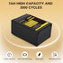 TEMIBATT 6V LiFePO4 1 Pack, 7AH 2000+ Battery USB Rechargeable Lithium Iron Phosphate Battery, Cycles for Ride On Toys