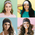 Non-Slip Thick Headbands for Women, Stretchy Hair Bands for Yoga, Workout, and Everyday Fashion Accessories