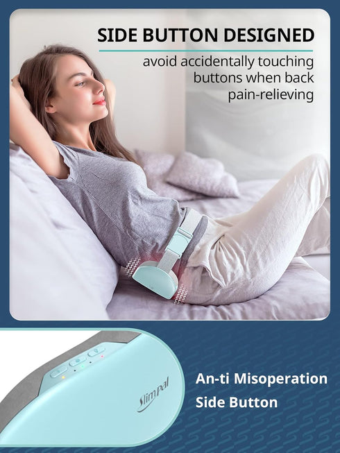 Slimpal Heating Pad for Period Cramps, Plus-Sized Portable Electric Heating Pad, Menstrual Cordless Heat Belt Back