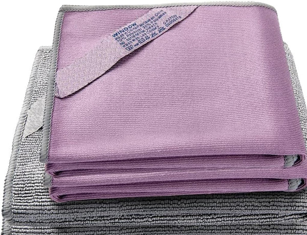Longmann 2 x Nrwex Basic Package Window Cleaning Cloth and Enviro Cloth Glass