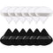 Maitys 12 Pieces Powder Puff Triangle Face Makeup Cosmetic for Loose Powder, Washable Reusable Sponge