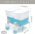 Mozabol Set, 100oz (3L) Stand2 Laundry Detergent Dispenser Easy-Pour Leak-Proof Bottles with Spout Plug Caps,Measuring