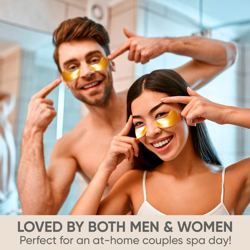 Eakroo 30 Pairs Lip Masks & Eye Mask, Under Eye Patches for Puffy Eyes, Dark Circles, Revitalizing Skin