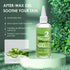 After Waxing Skin Care Kit, Almond Oil & Aloe Vera Gel for Post Wax Cooling, 2 Bottles Hair Removal Waxing Kit