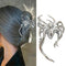 Spider Metal Hair Claw Clips, 1Pcs Alloy Hair Clip for Punk & Y2K-Style Hair Accessories Decorations (Silver Spider)