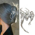 Spider Metal Hair Claw Clips, 1Pcs Alloy Hair Clip for Punk & Y2K-Style Hair Accessories Decorations (Silver Spider)