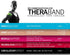 Theraband Hot Red/Black - 2" X 1" Strips