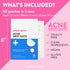 Peach Slices Acne Spot Dots - Hydrocolloid Acne Patches for Zits, Blemishes, & Breakouts, 60 Ct