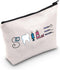 Funny Dental Assistant Gift, Dentist Gift Cosmetic Bag, Dental Student & Hygienist Gift
