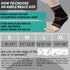 Ankle Brace for Men and Women, Copper Infused Compression Sleeve for Sprained Ankle, Plantar Fasciitis, Foot Pain Relief