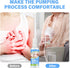 NHZ 50 ml Pumping Spray, Organic Breast Pump Spray, Vegan Lubricant for Shield and Pump Flange, No Lanolin, Natural
