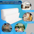 1InTheOffice Multifold Paper Towels (2 Pack) - 1-Ply Paper Hand Towels for Bathroom, 250 Towels/Pack, 9" x 9.45"