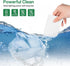 Eco-Friendly Laundry Detergent Sheets, 80 Sheets (160 Loads) - Concentrated for Deep Cleaning
