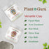 Plant Guru 1 lb. Indian Healing Clay - 100% Natural Sodium Bentonite Clay Powder for Deep Pore Cleansing