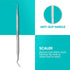 Dental Tools by HOKIN - 5 Pcs Plaque Remover Teeth Cleaning Tool Kit for Men Women Kids