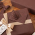 Flyhill Chocolate Brown Recyclable Kraft Paper Roll-17in x 32.8Ft-46.8sqft for Covering Books, Packing, Kids Doodling